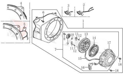 ITL-STARTER TIRNAK YAYI LC G160/G200F