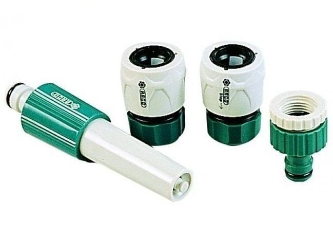 Raco 55383 Ayarlı Sprey Başlıklı, Bağlantı Adaptörlü Hortum Ucu Tabanca Seti 1/2''