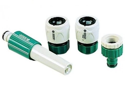 Raco 55383 Ayarlı Sprey Başlıklı, Bağlantı Adaptörlü Hortum Ucu Tabanca Seti 1/2''