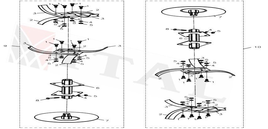 ITL-ÇAPA BIÇAĞI LC400 SOL