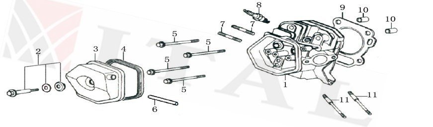 ITL-KÜLBÜTÖR KAPAĞI LC G240/G270/G340/G390/G420F