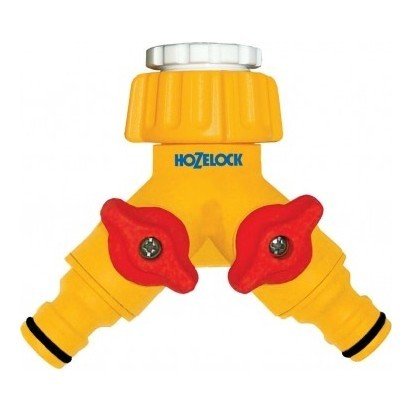 Hozelock 2256H Çift Yönlü Vanalı Musluk Bağlantısı  1/2'' - 3/4''