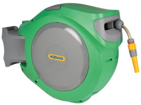 Hozelock 2595H Duvara Monte 40 m Hortumlu Otomatik Geri Sarmalı Hortum Toplama Makara Seti