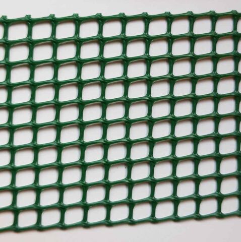 Intermas 170604 C-104 Yeşil 1x25 m 5x5 mm UV Filtreli Yüksek Dayanıklı Plastik Çevirme Çiti (HDPE)