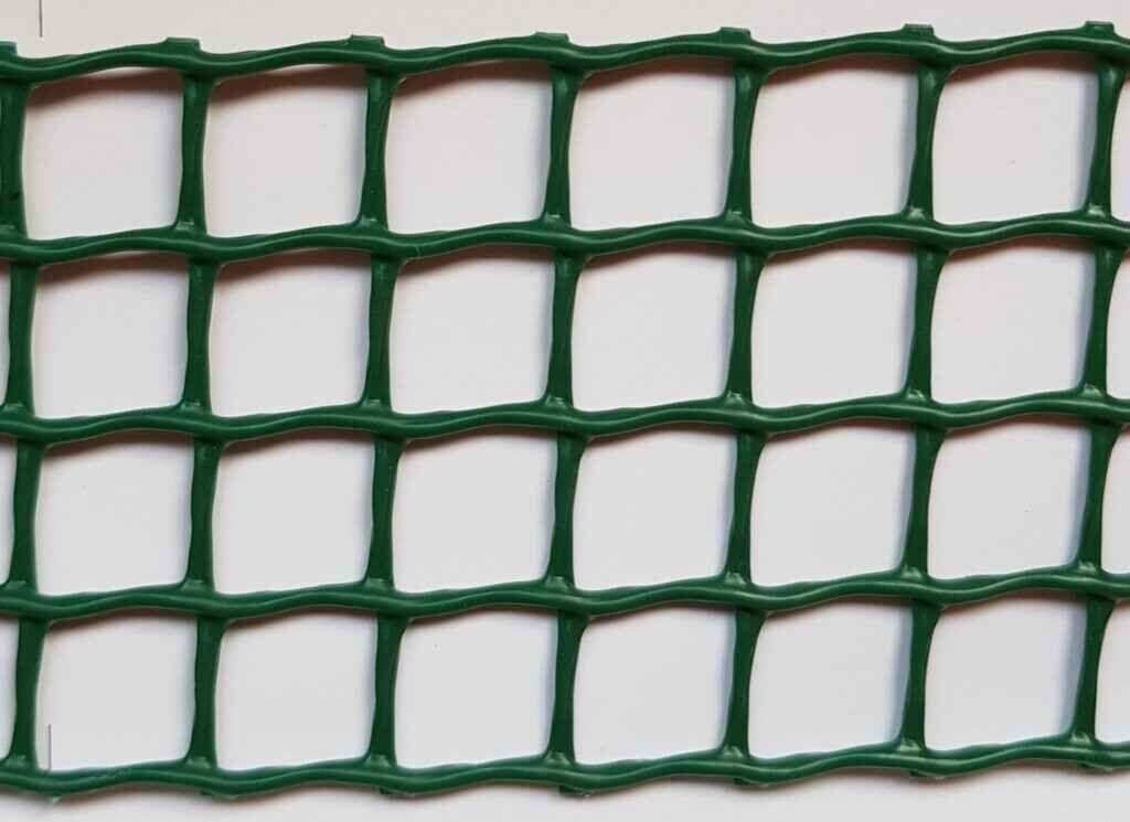 Intermas 170606 C-114 Yeşil 1x25 m 10x10 mm UV Filtreli Yüksek Dayanıklı Plastik Çevirme Çiti (HDPE)