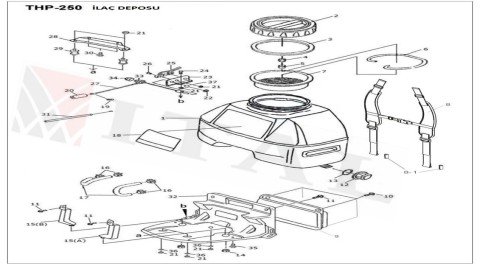 ITL-AMORTİSÖR THP250 İLAÇLAMA