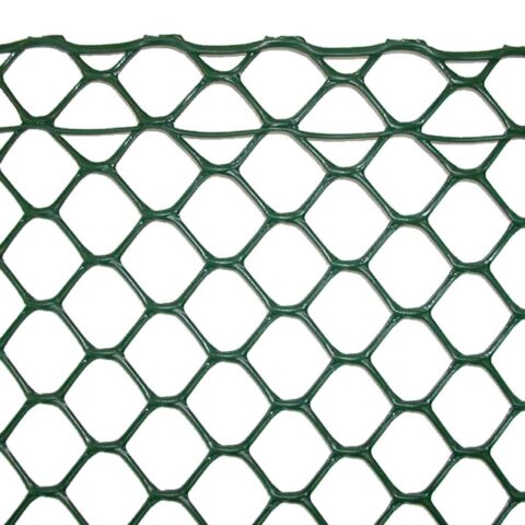 Intermas 170637 HEXA mAS Yeşil 1x25 m 20x20 mm UV Filtreli Yüksek Dayanıklı Plastik Çevirme Çiti (HDPE)