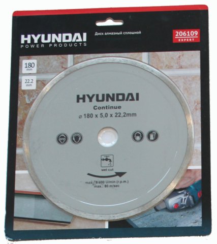 ITL-SÜREKLİ ELMAS TESTERE SULU KESİM180MM*5.0MM*22.2MM