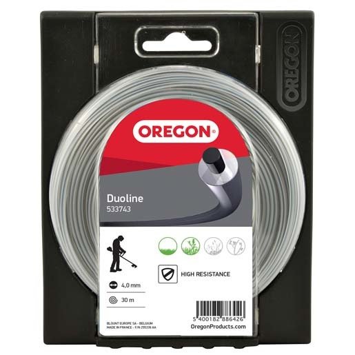 OREGON MİSİNA 4.0mm 30m DUOLINE / YUVARLAK MİSİNA / 4.0 mm / 533743