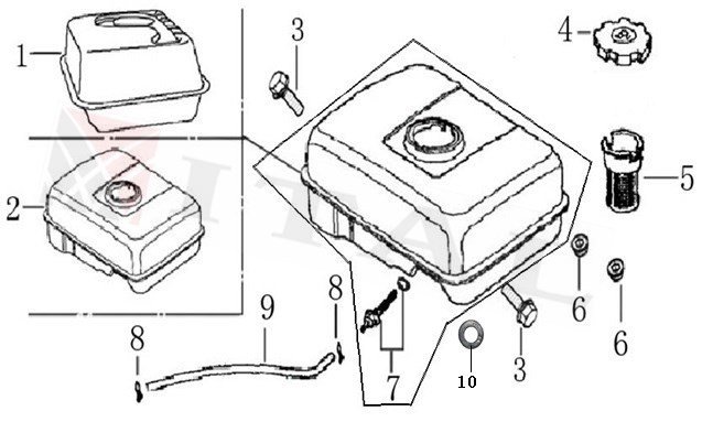 ITL-BENZİN DEPOSU LC G340/G390/G420F