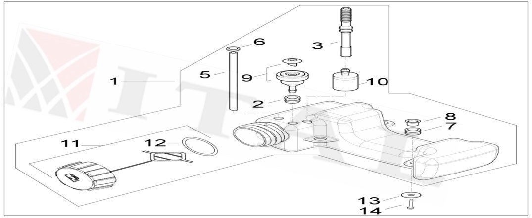 ITL-DEPO KAPAĞI BENZİN SOLO 162