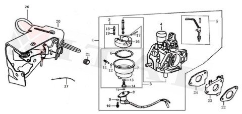 ITL-KARBÜRATÖR SELENOİD LC3800/6500/8000DC