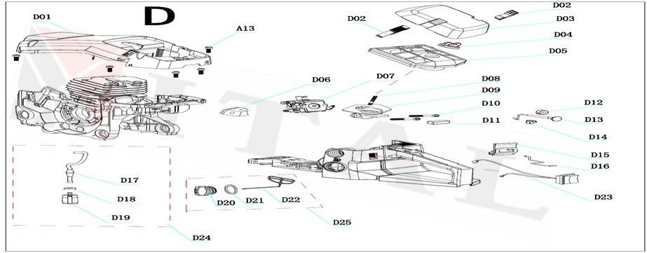 ITL-HAVA FİLTRE DÜĞMESİ HYUNDAI 550/650/700 TURBO ESKİ