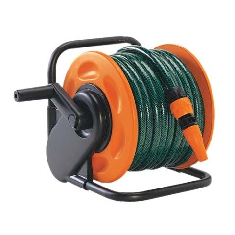 GF HORTUMLU MAKARA 1/2'' 15M MİNİ PLUS SET / HORTUM MAKARASI BAHÇE GRUBU /  / 8000-5846