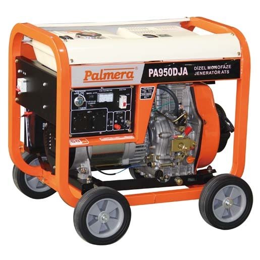 PALMERA PA950DJA JENERATÖR 8,5 kVA DİZEL ATS / DİZEL JENERATÖR / MONOFAZE / PA950DJA