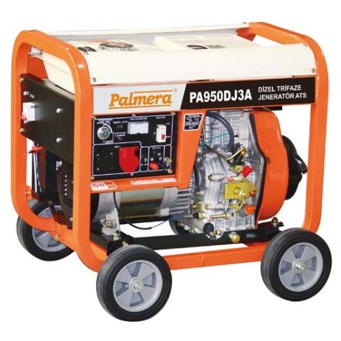 PALMERA PA950DJ3A JENERATÖR 8,5 kVA DİZEL ATS / DİZEL JENERATÖR / TRİFAZE / PA950DJ3A