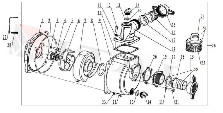 ITL-SANTRAFÜJ KOMPLE LC25ZB 1''
