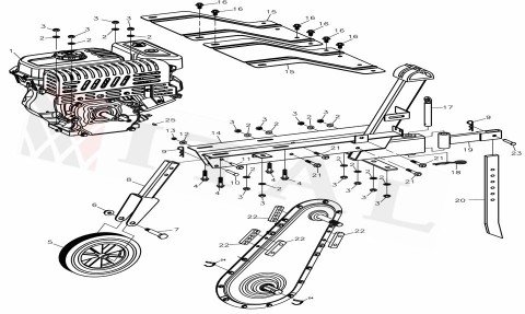 ITL-DENGE TEKERLEĞİ BAĞLANTI DEMİRİ LC900/LC600