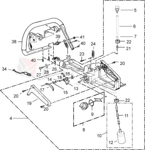 ITL-BENZİN DEPOSU KOMPLE SOLO 656