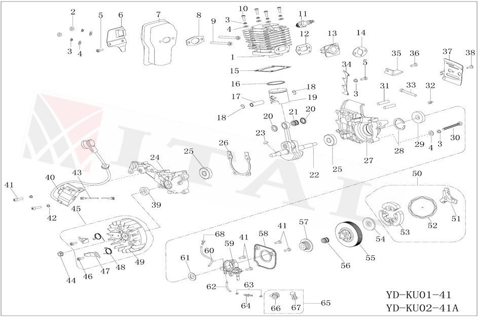 ITL-BİLYA PİSTON HYUNDA/ORAC 4116 10X14X11