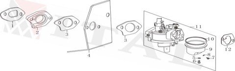 ITL-KARBÜRATÖR CONTASI LC1P70FA TAKIM