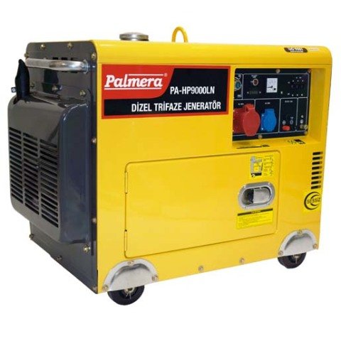PALMERA PA-HP9000LN JENERATÖR 8 kVA DİZEL MARŞLI / DİZEL JENERATÖR / MONOFAZE / PA-HP9000LN