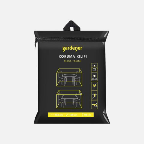 Gardener GRDC304 Masa Takımı Koruma Örtüsü / Kılıfı PE (160 cm x 160 cm x 90 cm)