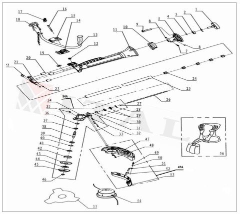 ITL-BALATA KOVANI ORAC CG555 YAN TIRPAN