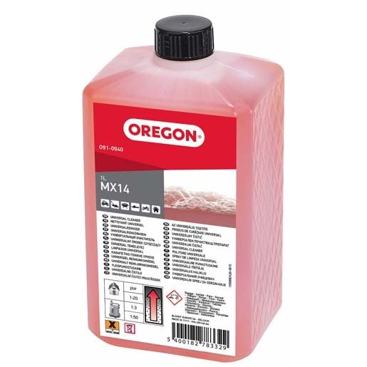 OREGON ÇOK AMAÇLI TEMİZLEME SOLÜSYONU 1LT MX14 / 1 lt YAĞ / TEMİZLEME SOLÜSYONU / O91-9060