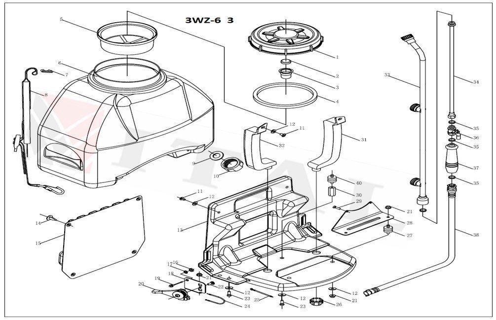 ITL-MOTOR BAĞLANTI SACI KASEI 3WZ6
