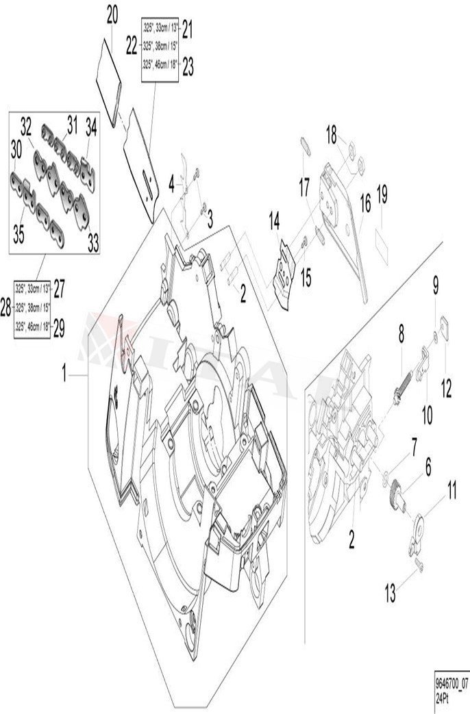 ITL-KILAVUZ AYAR VİDASI MİLİ SOLO 646/652/656