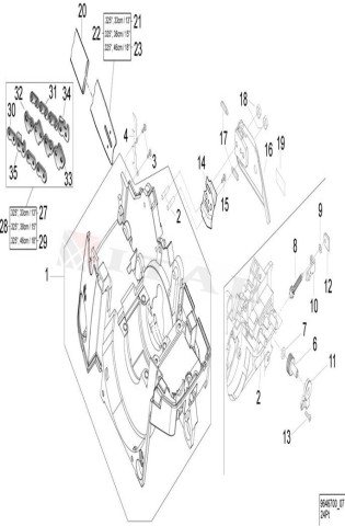 ITL-KILAVUZ AYAR VİDASI MİLİ SOLO 646/652/656