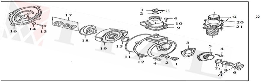 ITL-SU SÜZEĞİ TAKIM LC100ZB 4''