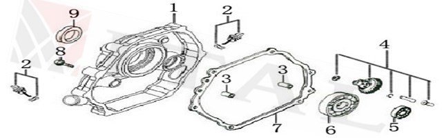 ITL-REGÜLATÖR DİŞLİSİ LC G240/G270F/G300F
