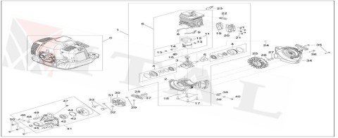 ITL-SİLİNDİR+PİSTON SOLO 154 TAKIM 45MM