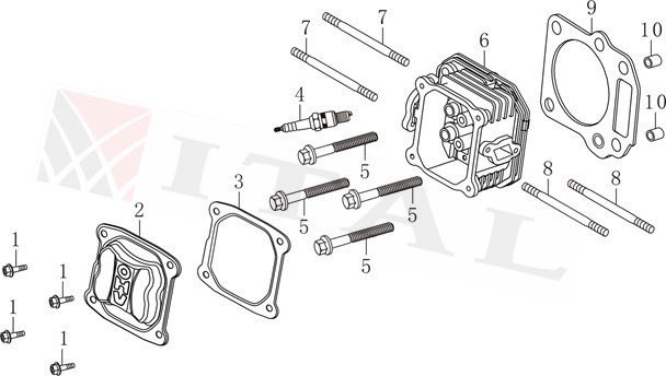 ITL-KÜLBÜTÖR KAPAK CONTASI LC1P61/65/70FA