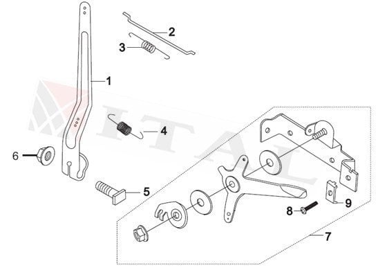 ITL-REGÜLATÖR YAYI LC152F/LC25Z/LC40Z