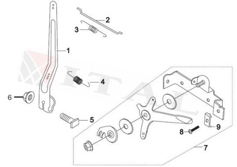 ITL-REGÜLATÖR YAYI LC152F/LC25Z/LC40Z